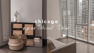 Minimal Chicago High Rise Apartment Tour (704 SQ FT) | 미니멀 시카고 랜선집투어