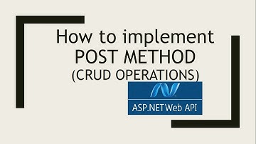 12- How to Implement POST Method in WEB API || ASP.NET WEB API Tutorial (Urdu/Hindi)