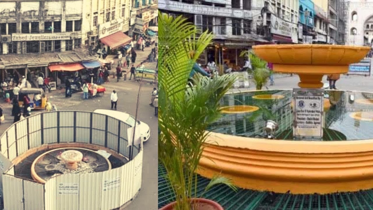 Hyderabad Historic Gulzar Houz Restoration Work Going on