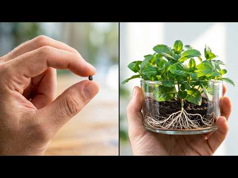 Watch a Seed Grow Into a Beautiful Plant 🌱 | Satisfying Timelapse