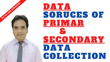 Data In Statistics | Types of Data | Sources of  Data Collection In Urdu Hindi Eng | Muhammad Usman