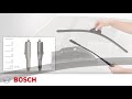 Bosch Wiper Blades: Pinch Tab Installation