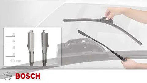 Bosch Wiper Blades: Pinch Tab Installation