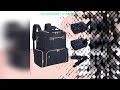 A must-have product! UOZL Nail Polish Organizer Backpack Holds 80 Bottles and a Nail Lamp Supplies