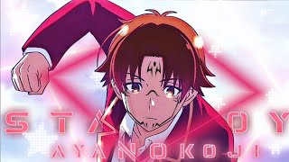 Ayanokoji Kiyotaka🥶/The Perfect Human/Classroom of the elite/[Edit/AMV] - 4K