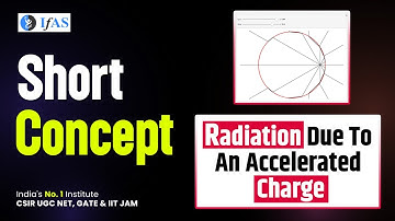 Radiation Due to an Accelerated Charge | Short Concept