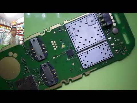 حل مشكلة اضاءة نوكيا 107 