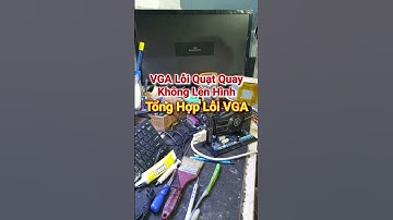 Sửa Card VGA lỗi quạt quay không lên hình. #recom #suavga #Vgaasus #Suavga1050 #conguonkhonghinh
