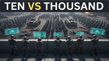 Ze stuurden tien mensen om tegen duizend aliens te vechten - de mensheid won | HFY sciencefiction...