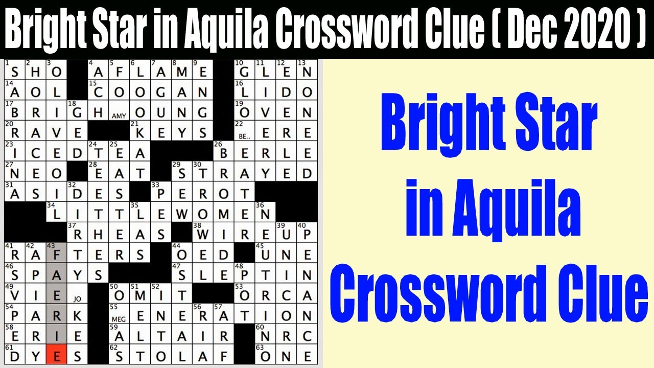 Bright Star In Aquila Crossword Clue Dec 2020 How To Become Pro To Crossword Clue Watch In Which Place Crossword Clue Ao Dai Thanh Mai Bright Star In Aquila Crossword Clue Dec 2020 How To Become Pro To Crossword Clue Watch In Which Place Crossword Clue Ao Dai Thanh Mai