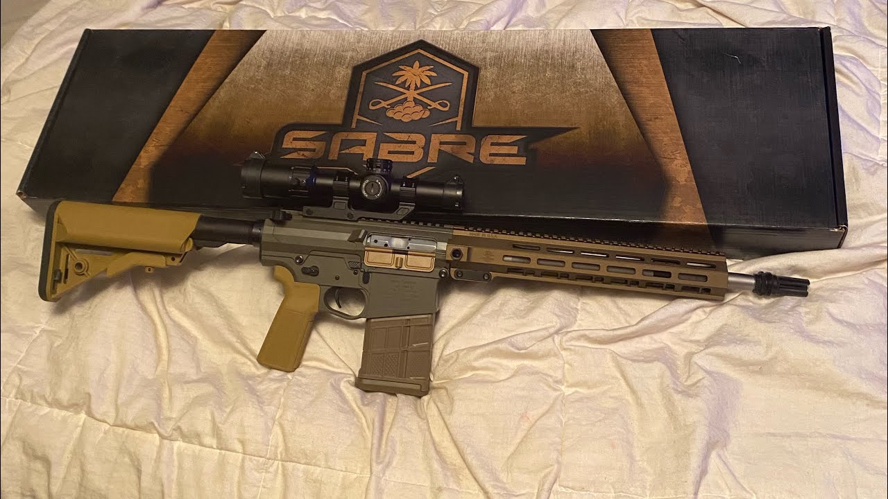 psa sabre 10A1 14.5in 6.5 creedmoor - YouTube