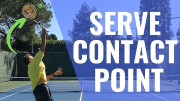 How To Improve Your Serve Contact Point In 3 Steps