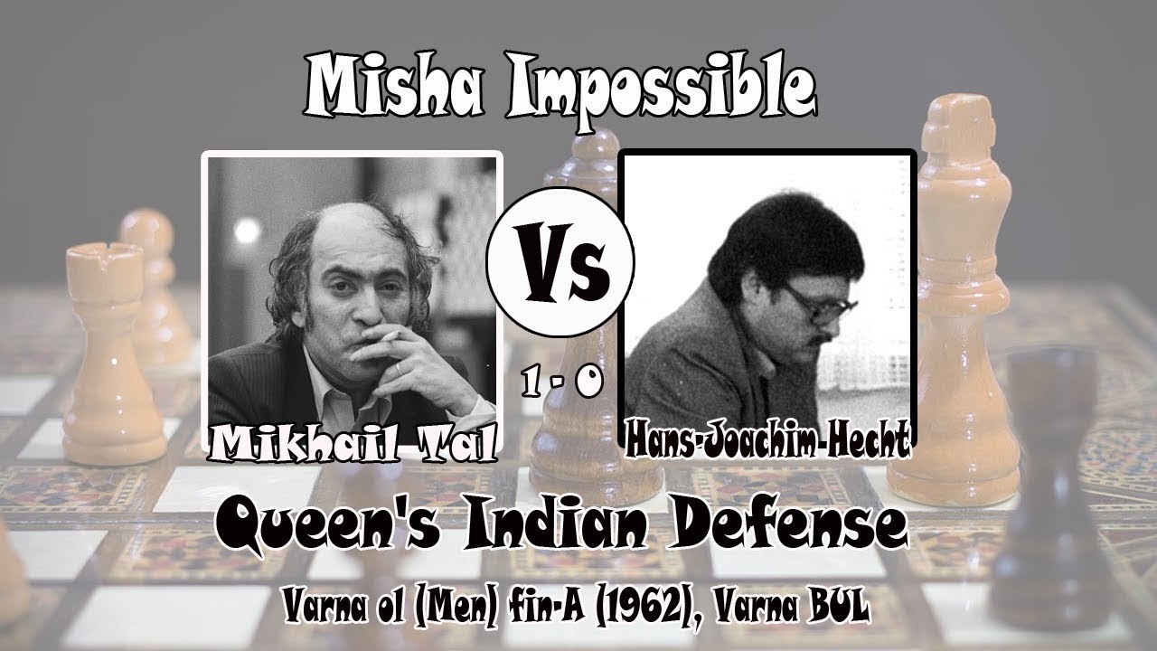 Mikhail Tal's Audacious Queen Sacrifice - Tal vs. Hecht, 1962