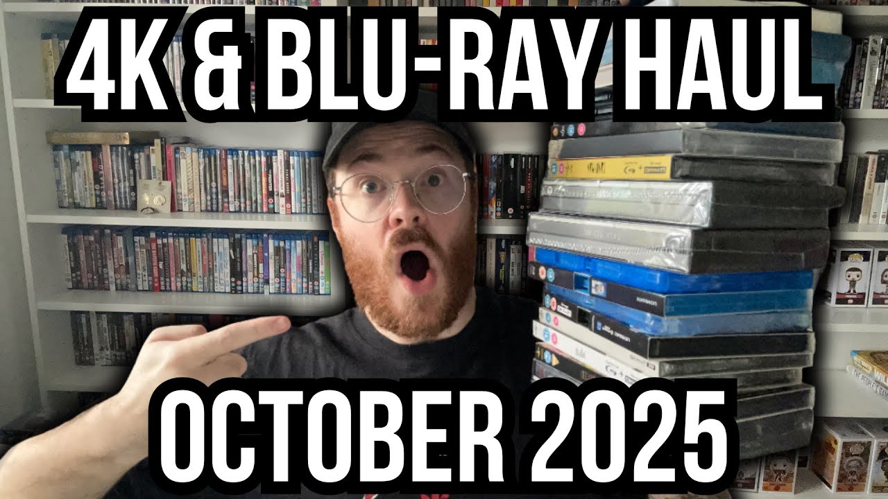 BLU-RAY & 4K HAUL | OCTOBER 2025 | 18 PICKUPS INCLUDING RARE SECOND SIGHT