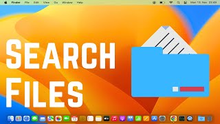 How to Search for Files on a MacBook