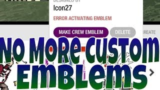 GTA Online - No more Custom Crew Emblems