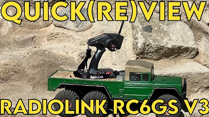 Crawler Canyon Quick(re)view: Radiolink RC6GS V3