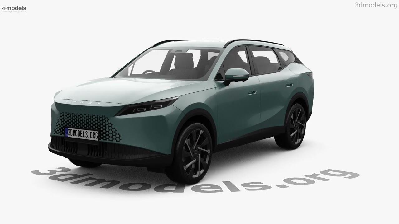 Omoda C7 2026 3D model by 3DModels.org