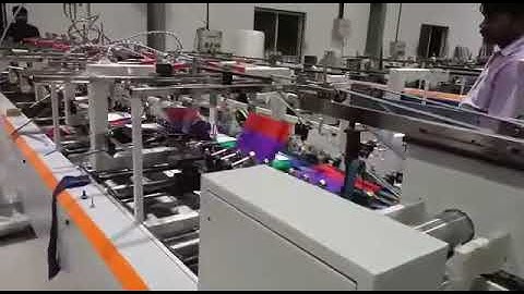Boxtech High speed folding and gluing machine for File Folders