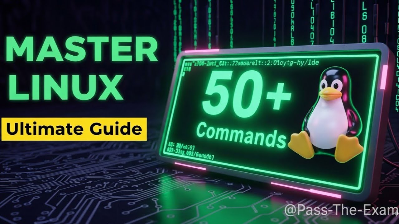Master 50+ Linux Commands: The ULTIMATE Guide for Beginners & Pros | # ...