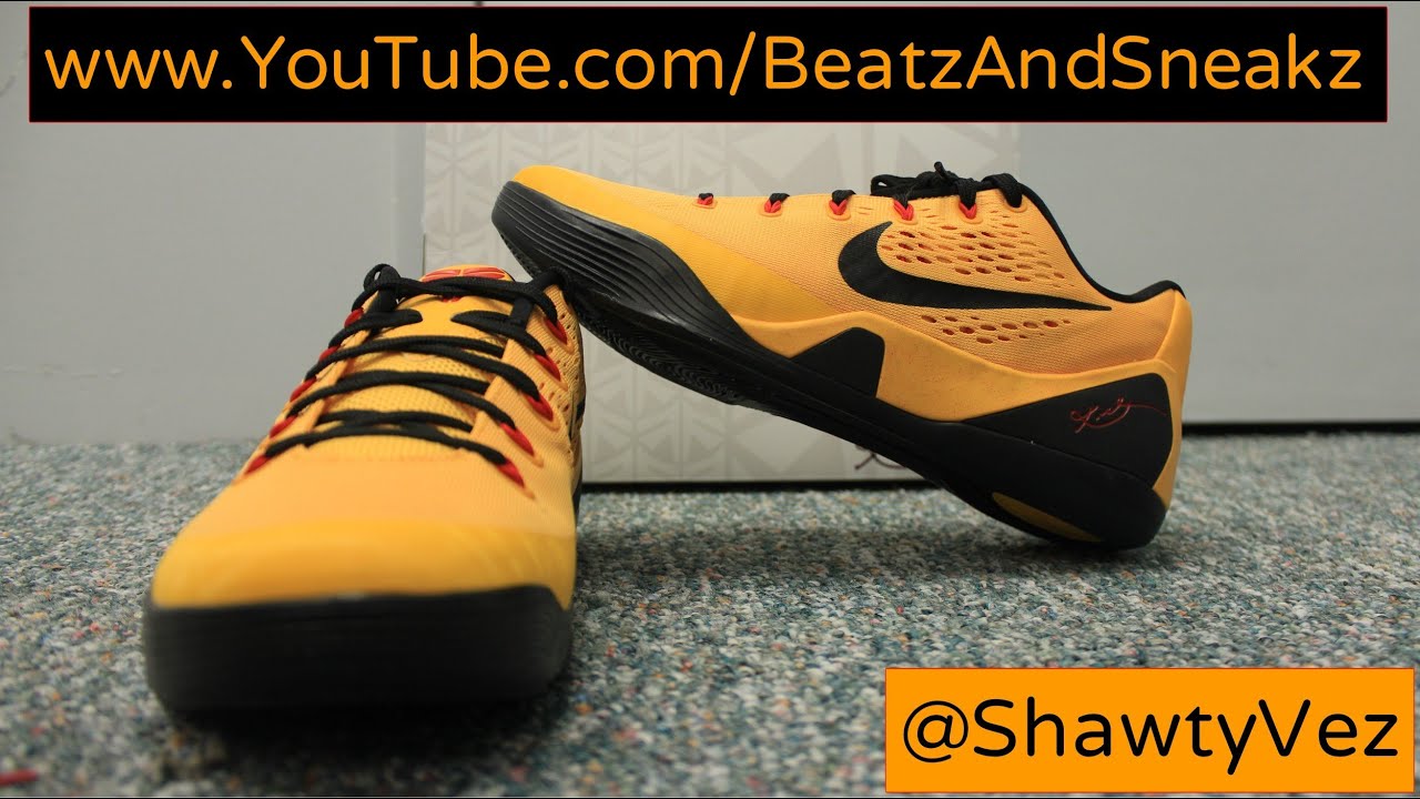 Nike Kobe IX EM Bruce Lee Review - YouTube