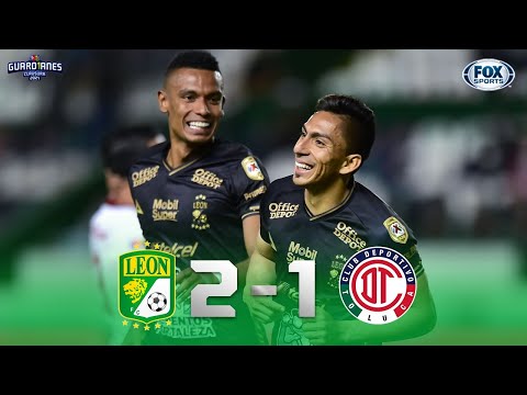 ¡INSÓLITO GOL PARA EL TRIUNFO DE LEÓN! LEÓN 2-1 TOLUCA Liga MX