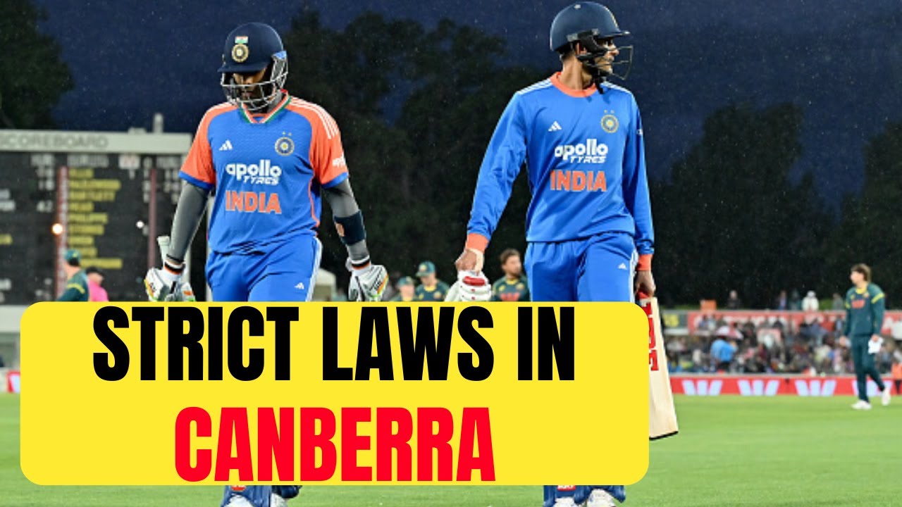 EXPLAINED - Why overs were cut almost immediately in Ind vs Aus T20I after short rain delay?