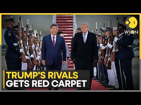 US-China Summit: Trump Rolls Out Red Carpet for China's Xi Jinping | WION