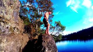 GoPro: First double back flip