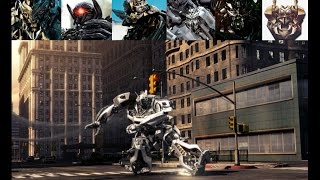 [Epic Modding] Transformers The Game: Jazz vs Megatron, Barricade, Starscream, Shockwave,Blackout..