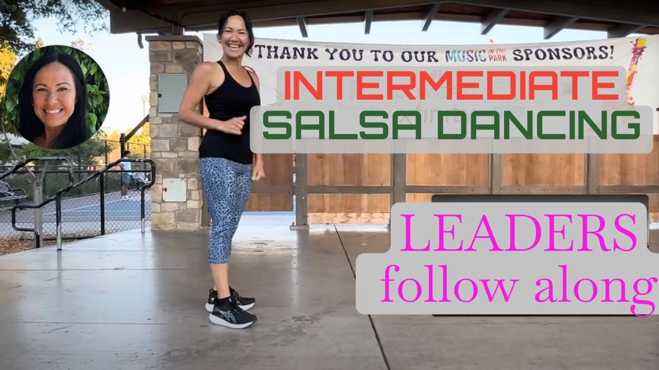 Salsa Dancing | LEADER Support | Gimme 5 AGAIN - YouTube