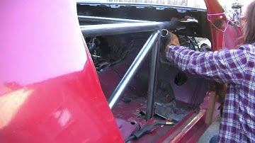 Passenger Side Bracing - Building a Pure Stock Race Car