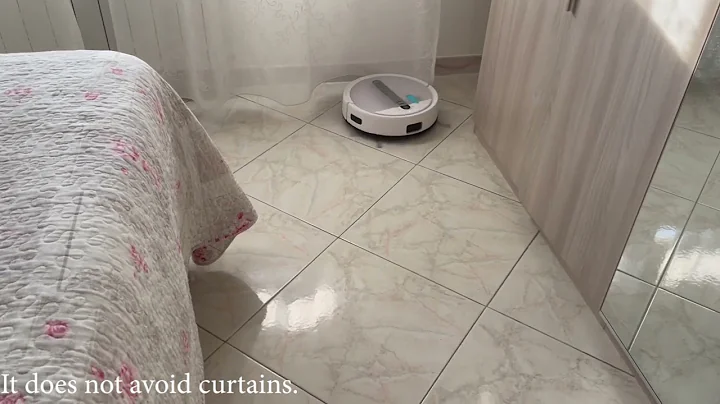 Yeedi Cube Robot Vacuum Cleaner - How it navigates the rooms.