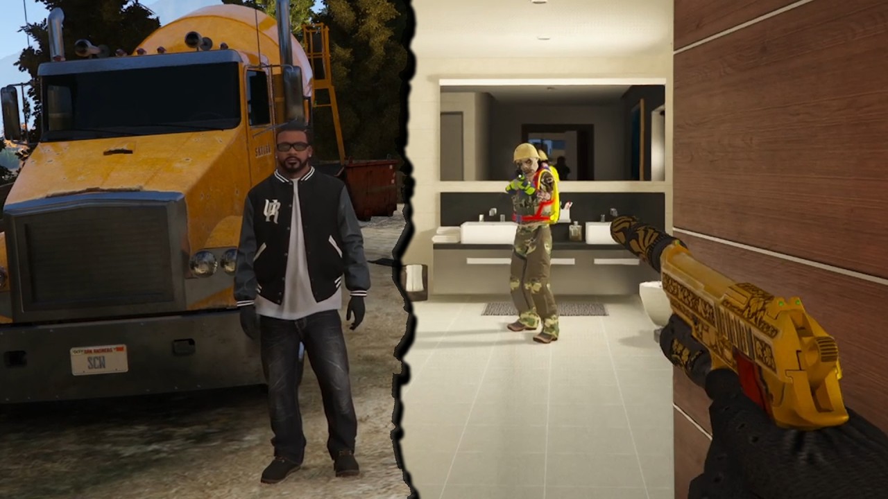 ANTAR TRUCK SEMEN DAN JADI DEPT COLLECTOR GA JELAS - GTA 5 MOD INDONESIA