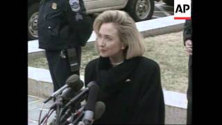 USA: ANOTHER BLOW TO THE CLINTONS FROM THE ONGOING WHITEWATER SAGA