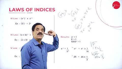 DAY 01 | QUANTITATIVE TECHNIQUES | IV SEM | B.B.A | INDICES AND LOGARITHMS | L1