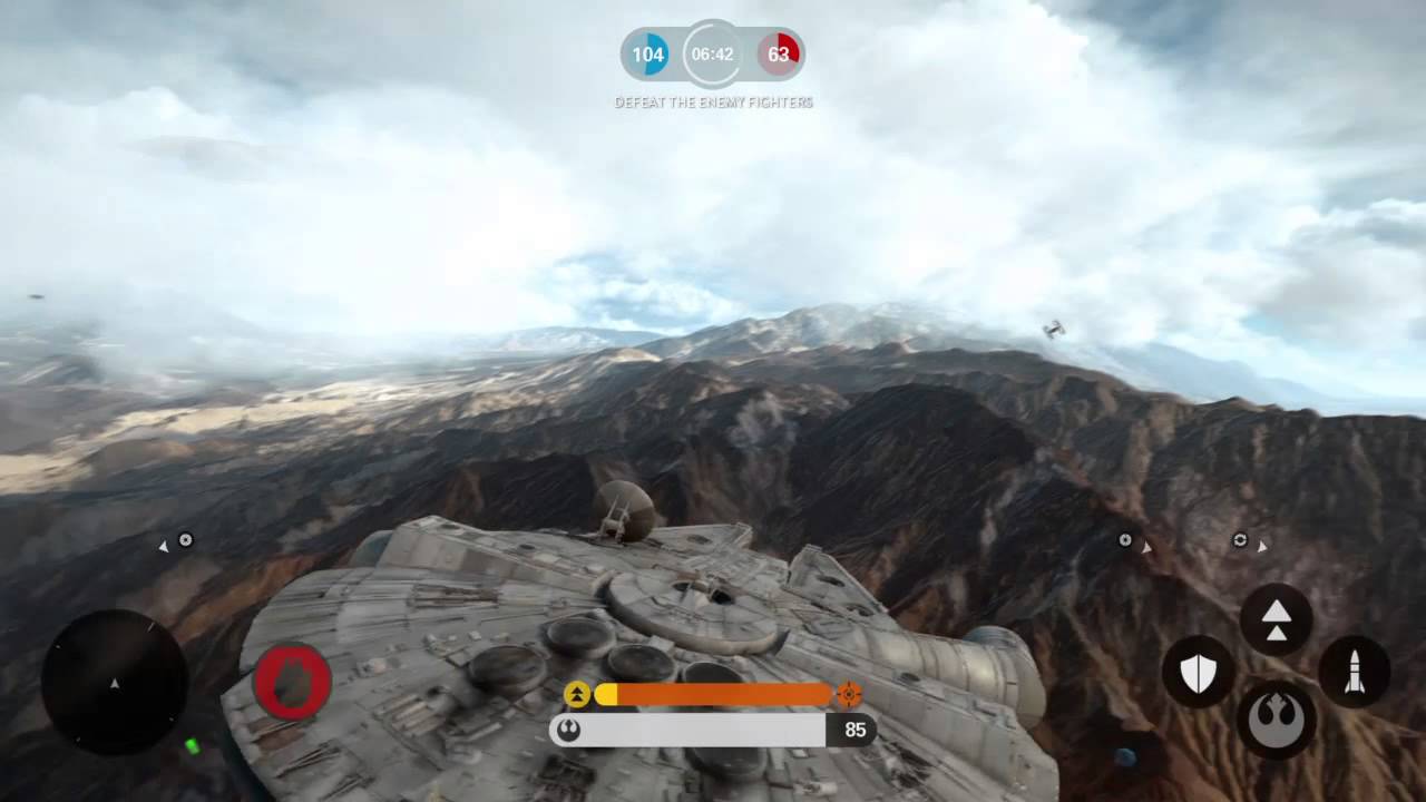 Millennium falcon struggle