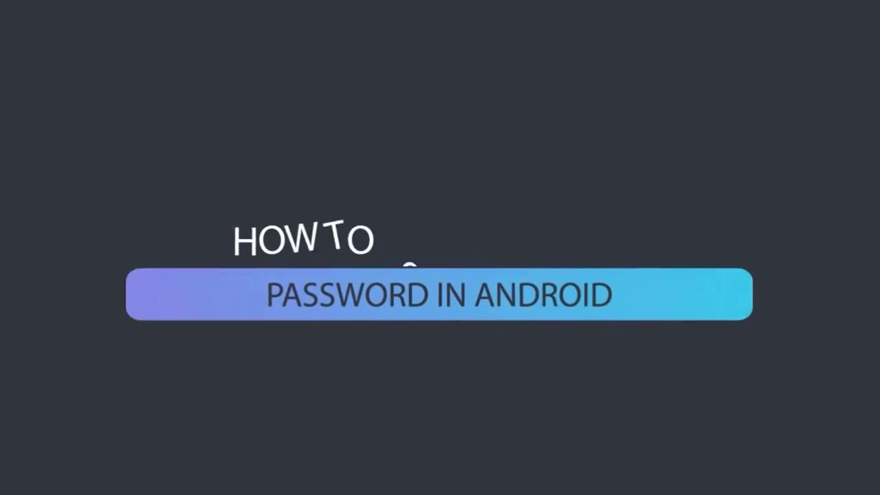 How_To_See_Wifi_Password_On_Your_Android_Phone_2017 - YouTube