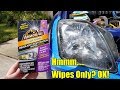 Armor All Restoration Headlight Wipes Test and Review on my Honda Prelude.