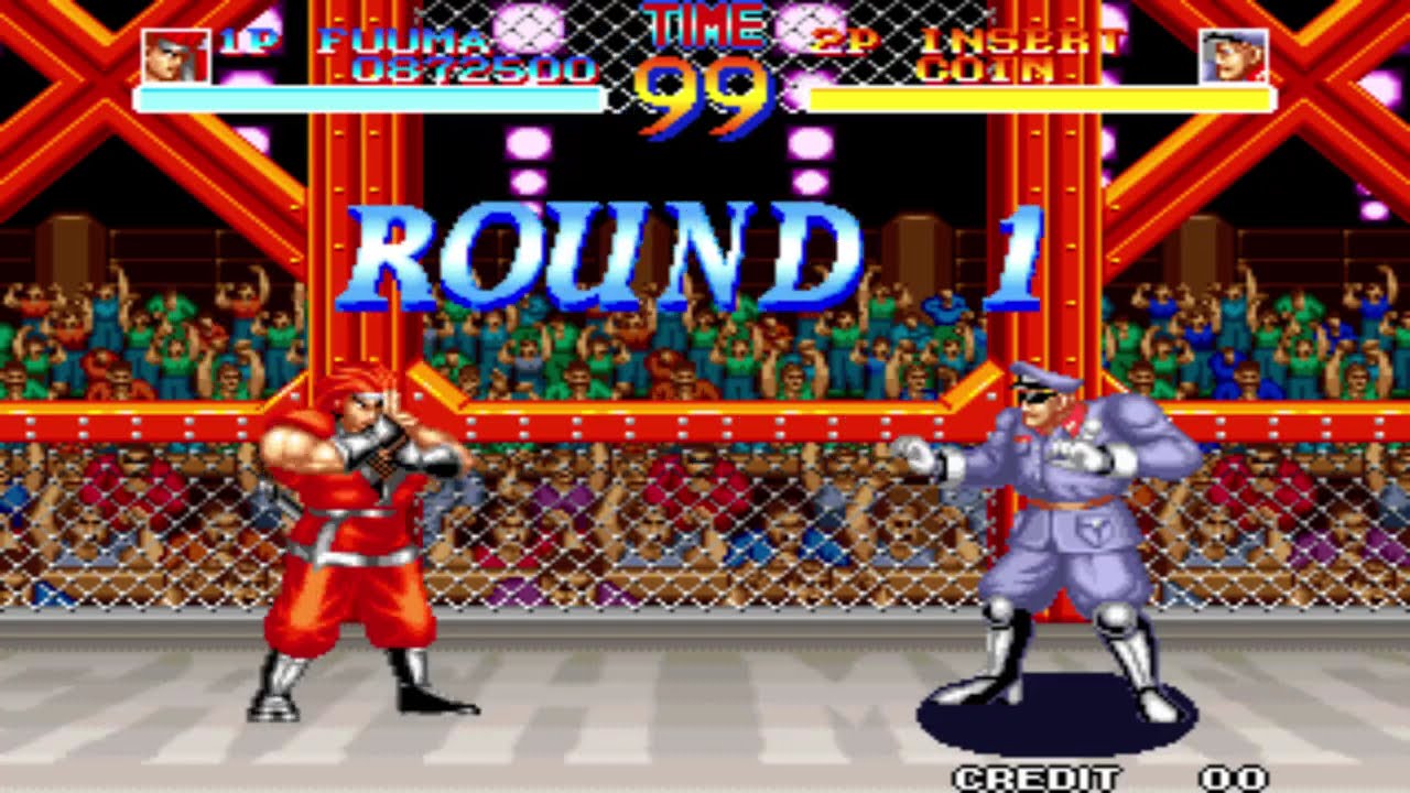 ワールドヒーローズ (フウマ) 【AC ワンコインALL】 - YouTube