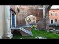 Afternoon walk, Basilica of San Marco Evangelista - Pantheon. Rome, Italy | 4K 50 fps