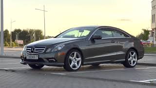 : 2010 Mercedes E 550 Coupe (C207) | V8 5.5 L with rare low mileage