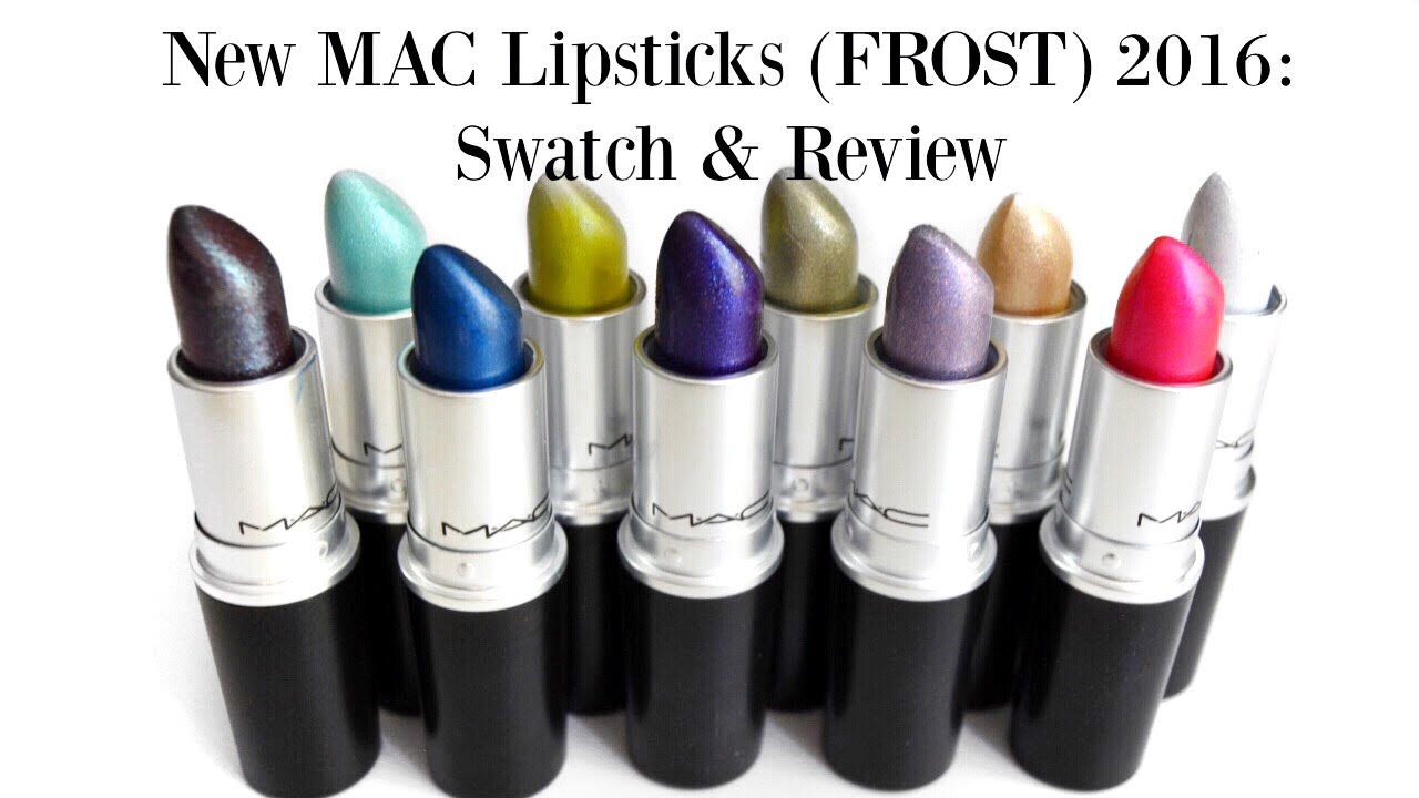 mac lipstick shades 2016