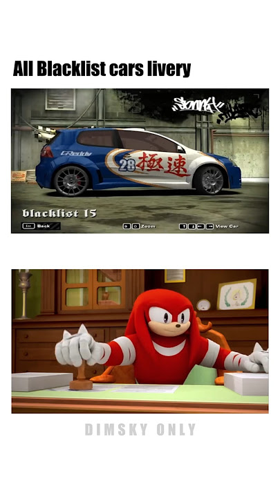 Rating All Blacklist cars livery - NFS Most Wanted #shorts #nfsmw #nfs #nfsmostwanted #memesdaily