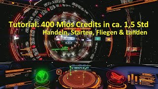 Elite Dangerous Odyssey: s02e67 - Tutorial - 400 Mios Credits in ca. 1,5 Std. verdienen