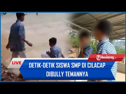 🔴Detik-detik Siswa SMP di Cilacap Dibully Temannya, Pelaku Menolak Dilerai: Yang Misah Nantang Saya!