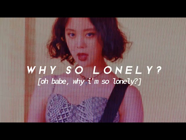 Wonder Girls - why so lonely? (speed song/speed up) class=