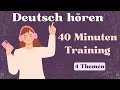 Deutsch Podcast | Deutsch Hören | Ep: 2 |  40 Minuten Training für besseres Hörverstehen! Mp3 Song