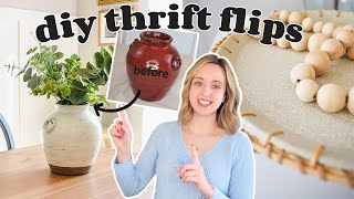 DIY THRIFT FLIP HOME DECOR 🌟 Incredibly Easy Thrift Store Transformations!