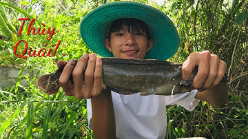 Đi Bắt Thủy Quái Bằng Mồi Câu Cực Độc Lạ | Phạm Tấn Sang